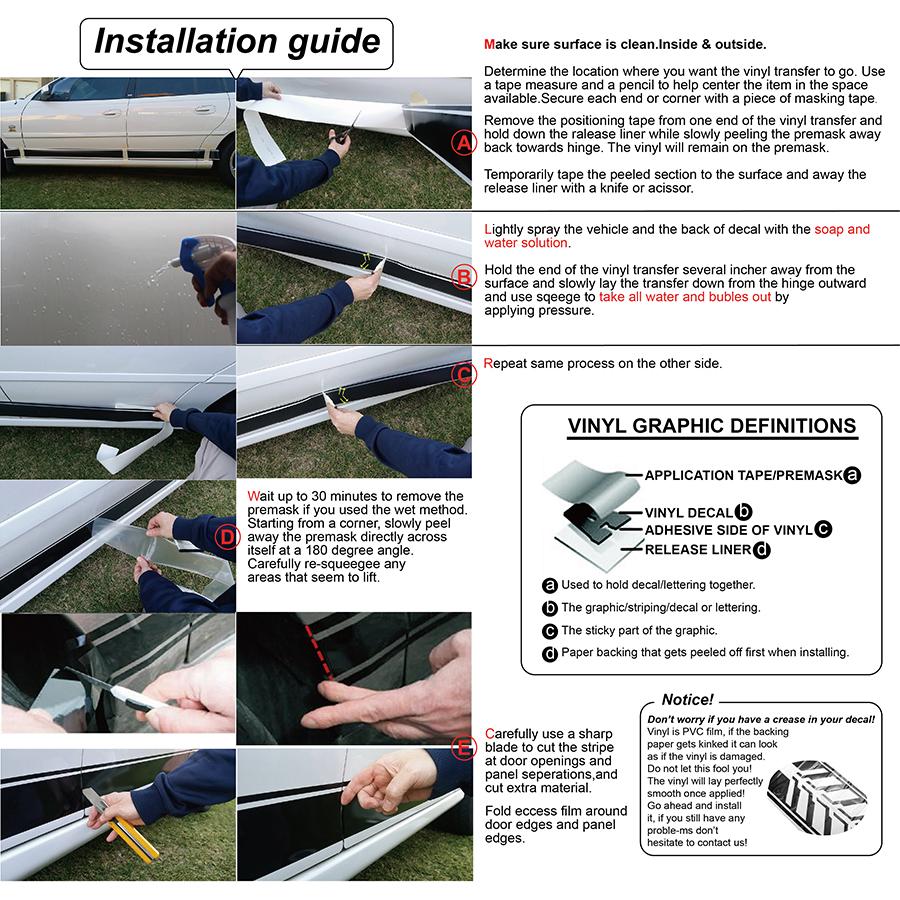 4Pc 4X4 Off Road Car Sticker for Ford Ranger Raptor F150