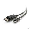 Câble Adaptateur USB-C Vers DisplayPort - C2G - 1,8m - 4K30 - Noir - Vidéo Externe