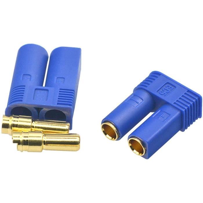 YUNIQUE FRANCE ® 10 штук (5 пар) EC5 Штекер-банан Папа Мама Разъем с корпусом Комплект аксессуаров для Lipo аккумулятора