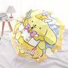 1pc Pom Pom Purin Automatic Opening and Closing Folding - A Good Choice for Gifts, Fashionable and Convenient Umbrella With Cute Cartoon Characters, D