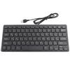 Wired Mini Portable Arabic Keyboard USB Interface for Desktop Computer Ultra Thin 78 Keys