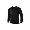 Sports Casual Pullover Long-Sleeve Sweatshirt Men Tops Black GM4422