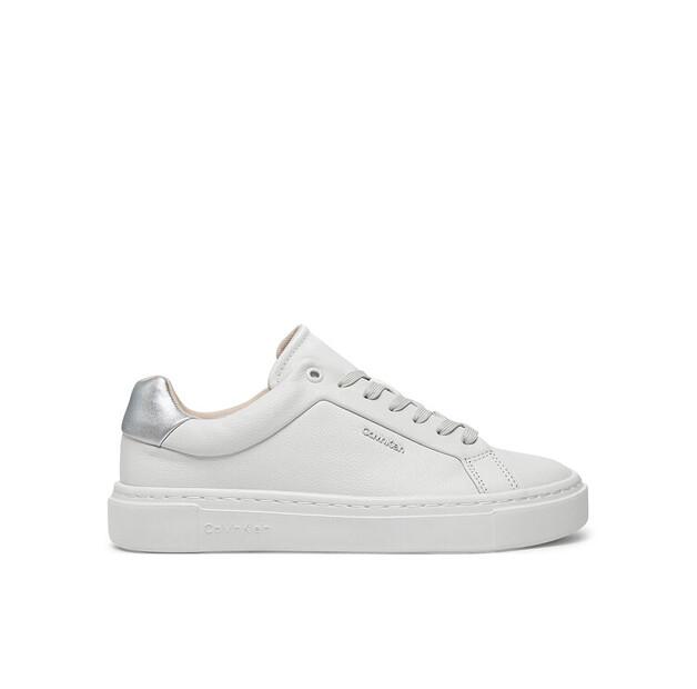Calvin Klein Cupsole Lace Up W/Ml Sneakers HW0HW02288 White