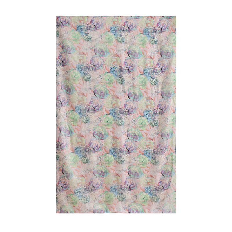 Новый высококачественный шелковый шарф для женщин, шелковый шарф с принтом розы Mulberry, верхняя одежда, подарок для пожилой матери