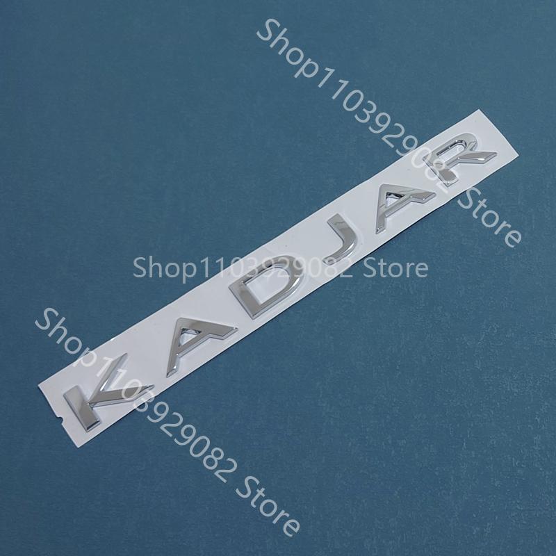 KOLEOS KADJAR Letter Word Badge Sticker Rear Trunk Hood Grille Logo Emblem Decal For Renault Car Accessories