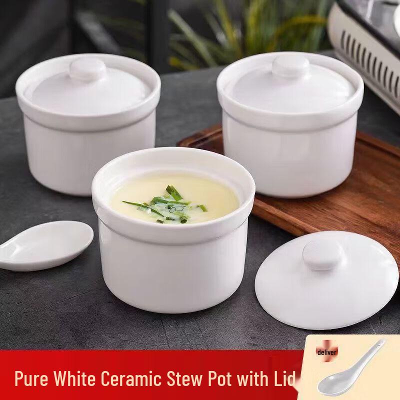 Ceramic Egg Steaming & Stewing Bowl