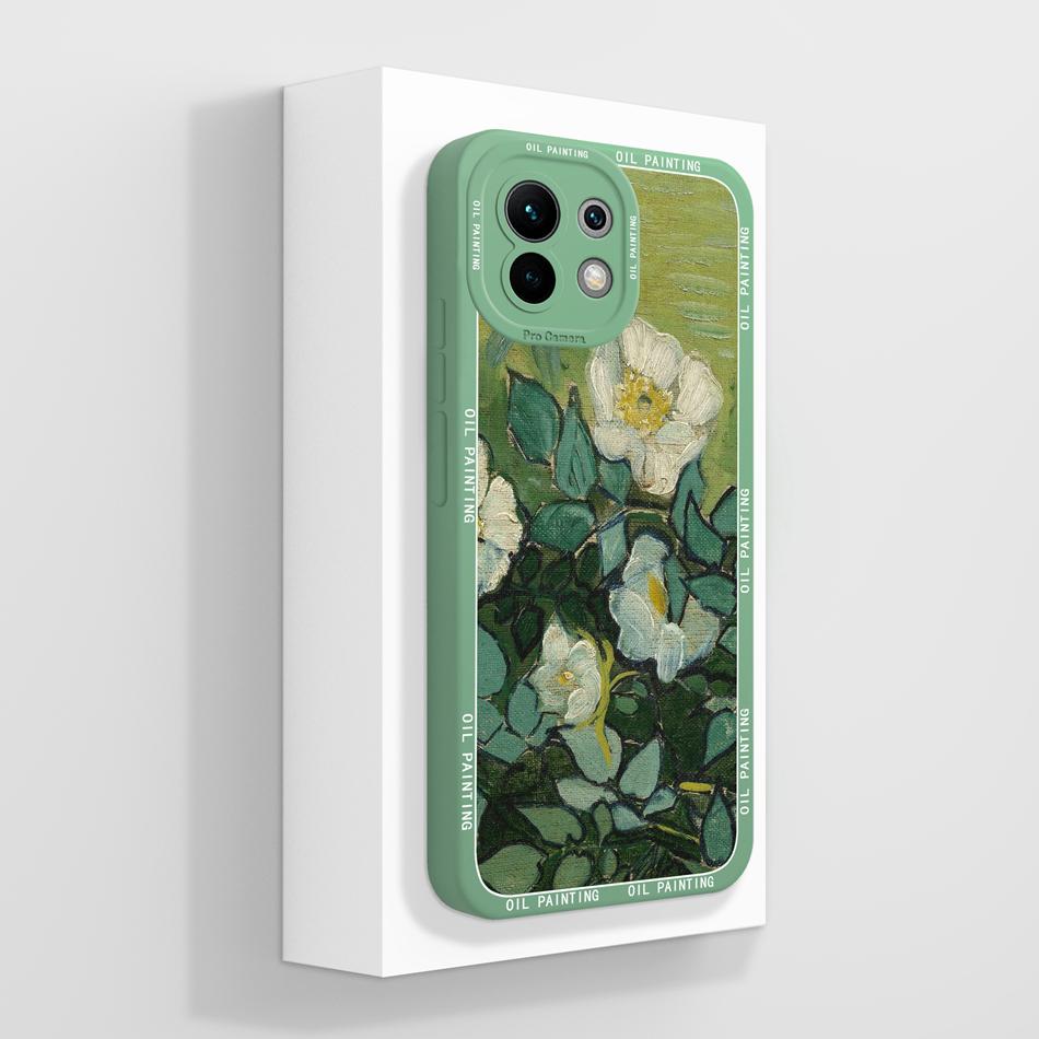 Чехол для Xiaomi Mi 11 Lite 5G NE Mi 11 Youth Чехлы для телефона Элегантная задняя крышка Для Xiaomi 11 Lite Mi11 Мягкий жидкий силикон Funda