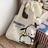 Новая Мультяшная Японская Сумка на Плечо с Принтом Pochacco 2025 Ежедневная Сумка для Поездок