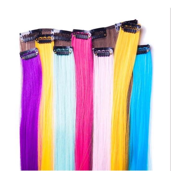 50 шт./компл. 6-зубчатый нескользящий невидимый парик для наращивания искусственных волос с фиксацией защелкивающимся зажимом