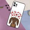 Dachshund Teckel Dackel Dog Phone Case For iPhone 18 17 16 15 14 11 12 13 Pro Max Plus 12 13 mini 16e 17 Air Bumper Cover