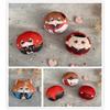 Genshin Impact Plush Dumpling Albedo Xiao Zhongli Thoma Key Chain Soft And Safe Gift