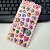 Cartoon 3D Relief Hollow Stickers - Cute Cartoon Anime Stickers Waterproof Children's Laptop Decoration and Anime Fan Gifts