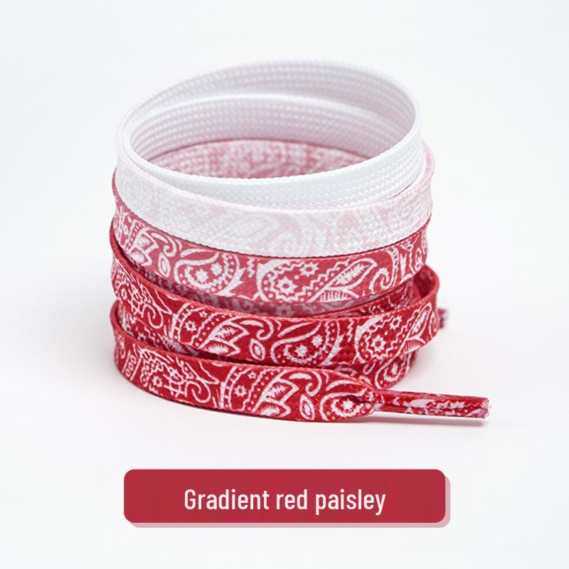 Cashew Flower Shoelaces for Air Force 1, Canvas Shoes, and Dunk Sneakers – Unisex