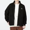 Puma Классическая куртка из шерпы, однотонный флис с логотипом, спортивная повседневная куртка из овечьего флиса с воротником-стойкой, мужская куртка, черная 537699-01
