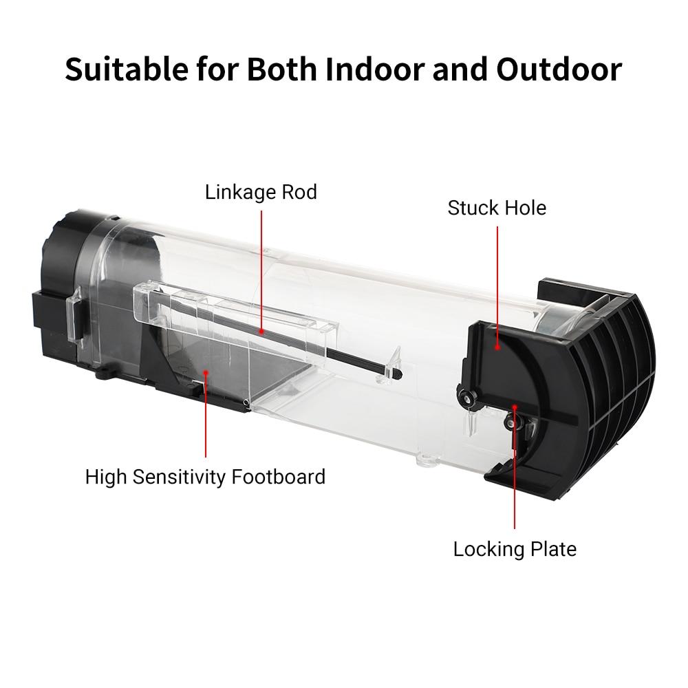 1/2 шт. многоразовая ловушка для мышей, клетка для крыс, ловушка для мышей, умная ловушка для мышей, автоматические ловушки для крыс, контроль домашних животных