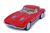 Kinsmart 1963 Corvette Stingray Машинка-миниатюра с инерционным механизмом 1/36 (красный)
