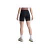 Nike Solid Outdoor High Waist Slim Fit Casual Shorts Women Bottoms Black FZ6758-010