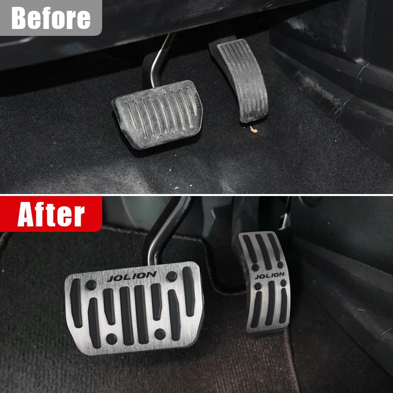 Для Haval Jolion 2022 2023 алюминиевый сплав автомобильный газовый топливный акселератор педали тормоза крышка нескользящий чехол накладки накладки
