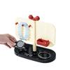 Adjustable Perforated Board Storage Rack DIY Pegboard Organizer  Cosmetics Storage