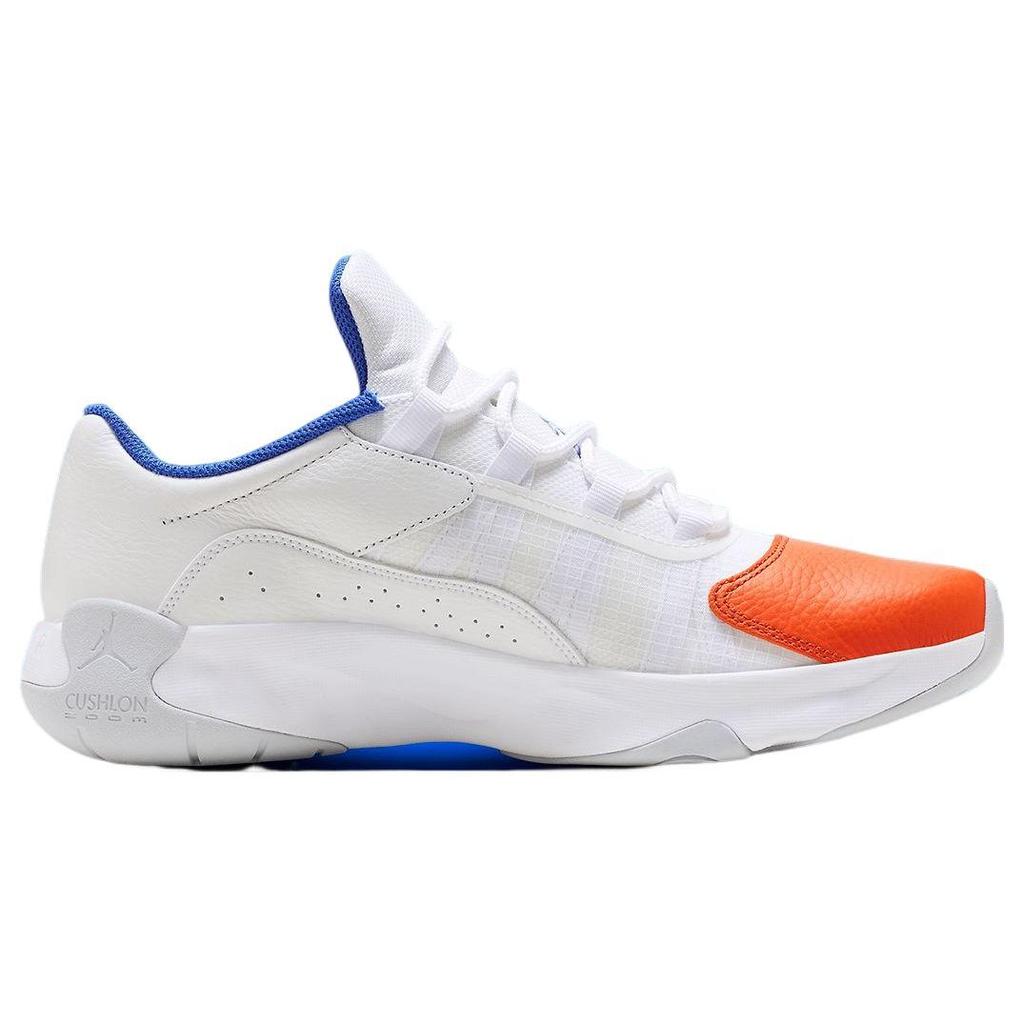 Air Jordan 11 CMFT Low Wheaties Men Sneakers White Safety-Orange Hyper-Royal CW0784-108