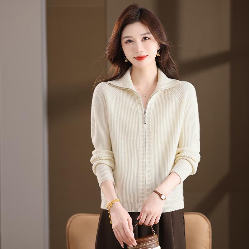 Women's 100% Pure Wool Autumn/Winter Cardigan