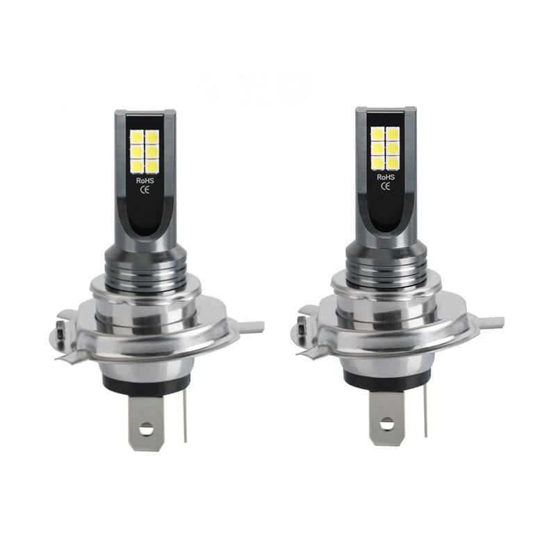 1шт автомобиль мотоцикл мини светодиодные лампы противотуманные фары H4 фары дальнего света противотуманные фары