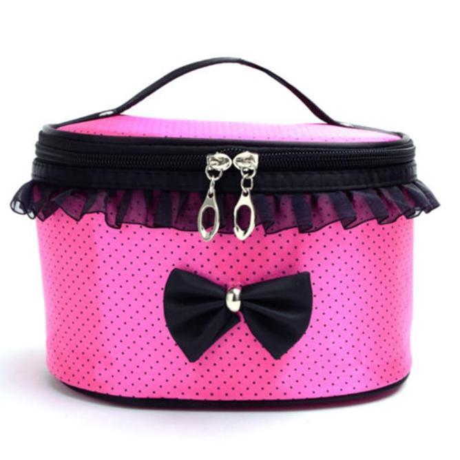 Portable Travel Toiletry Makeup Cosmetic Bag Organizer Holder Handbag