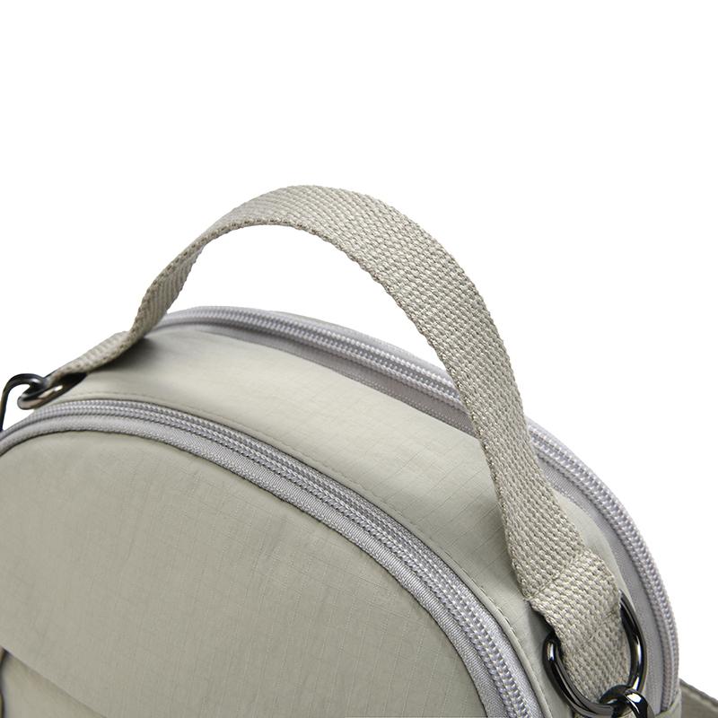 Женская нейлоновая сумка через плечо однотонная портативная сумка кроссбоди