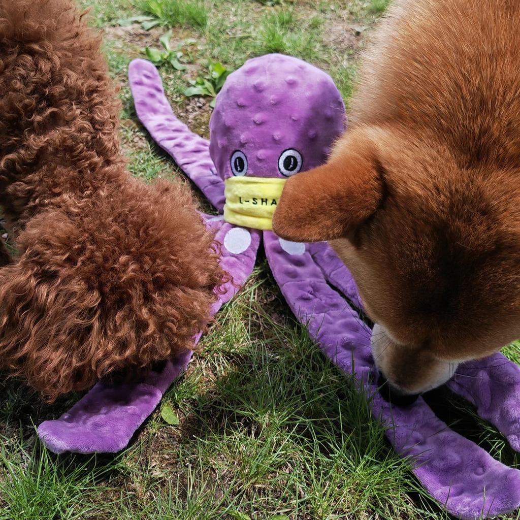 Игрушка для собак Snuffle, плюшевые игрушки для собак, головоломки для собак, интерактивные игрушки для щенков, жевательные игрушки, игры для медленного кормления