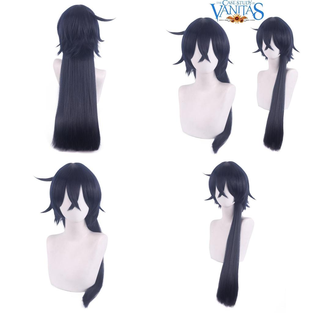 Vanitas Cosplay Wig In Blue-black The Ultimate Choice For Anime Fans