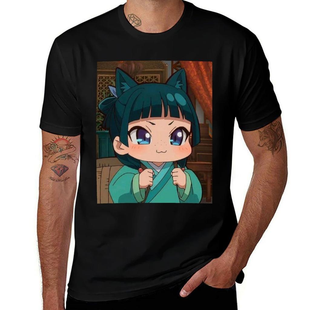 Maomao The Apothecary Diaries Poster TShirt Casual Loose Short Sleeve Tee For Unisex
