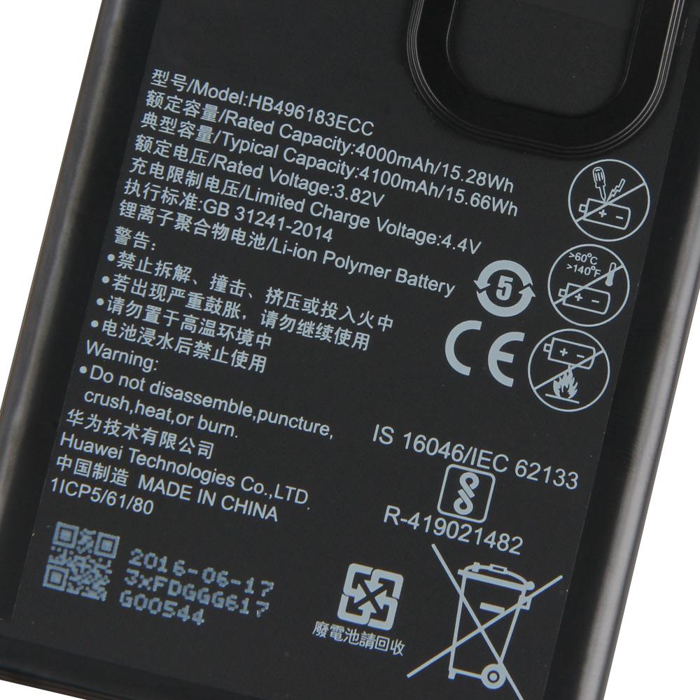 Аккумуляторная литиевая батарея для телефона Huawei Enjoy 6 NCE-AL00 HB496183ECC 4100 мАч