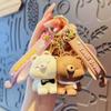 Backpack Pendant Cute Lovers Keyring Kawaii Cartoon Dog Key Ring  Husband Wife