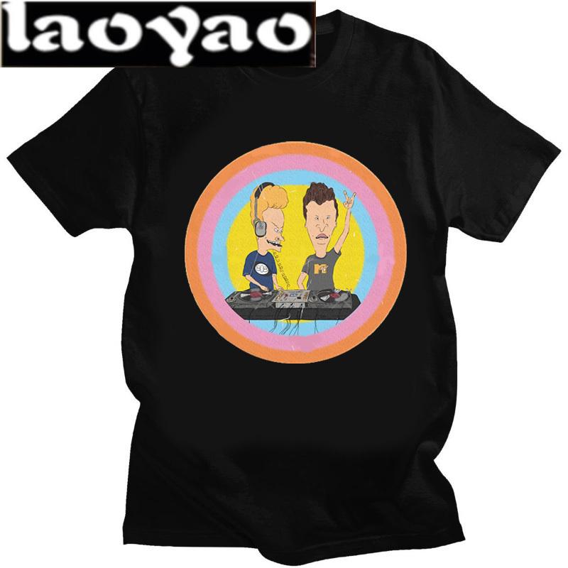 Beavis and Butthead BB Newest TShirt for Unisex Around The Christmas Tree Round Collar Basic Distinctive Birthday Gift Tops