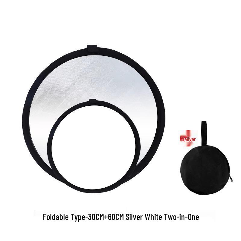 Портативный складной мини-отражатель «пять в одном» со стойкой для управления светом