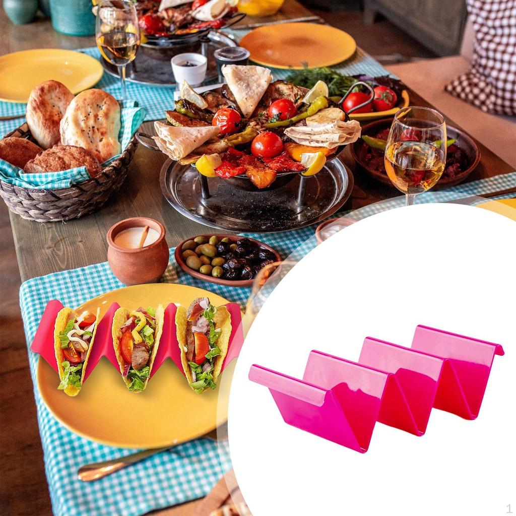 Мексиканская подставка для тако, подставка для еды, компактная многоцелевая подставка для роллов для
