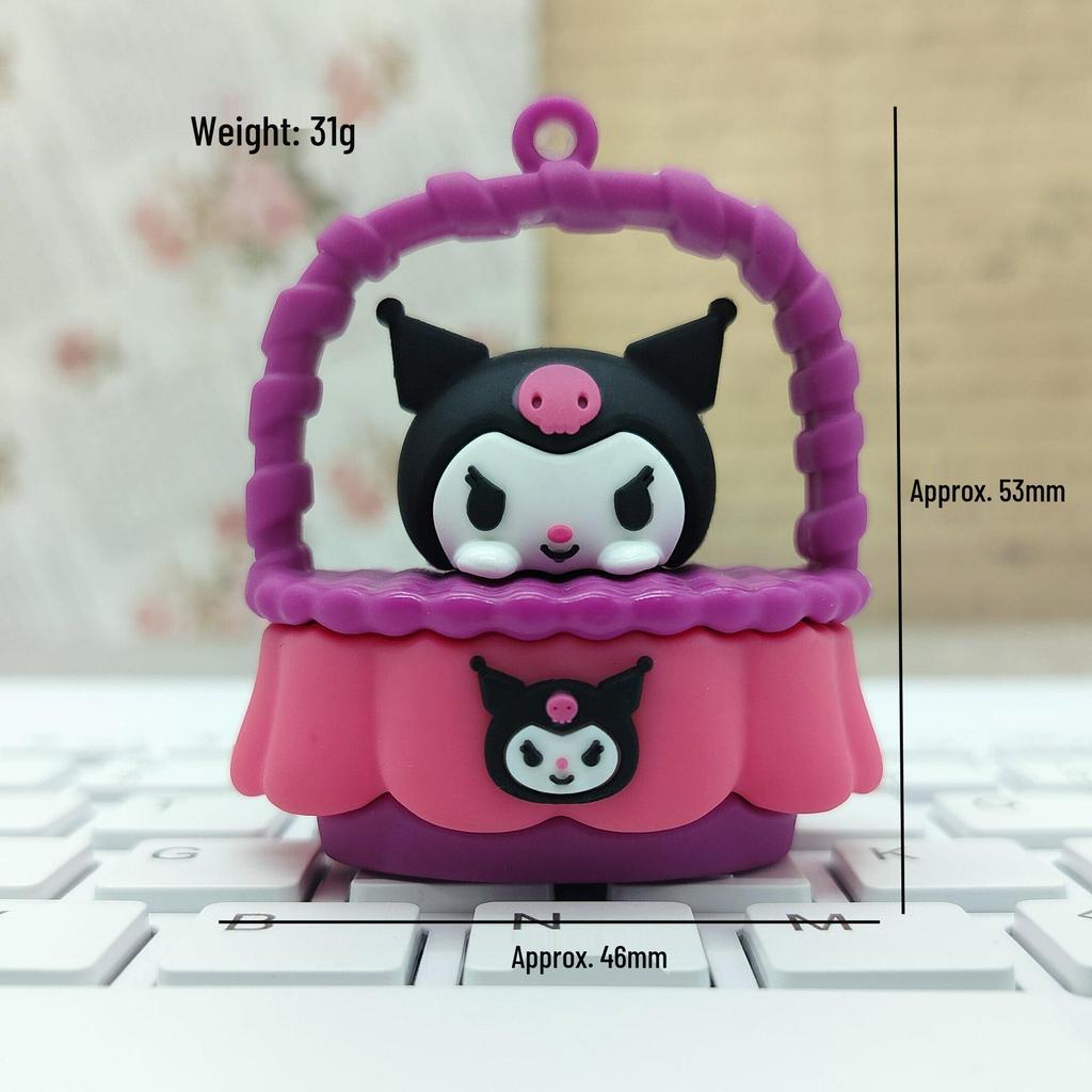 Мультяшный брелок КТ Кэт: Мягкий ПВХ Резиновый Подвеска-брелок Sanrio Аксессуар для DIY