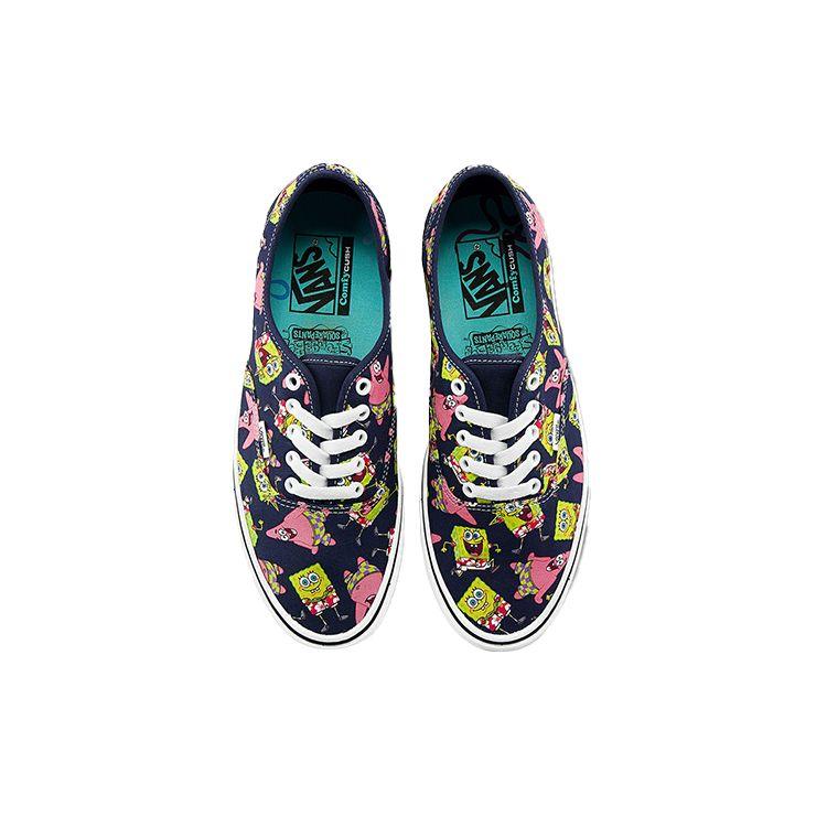 SpongeBob SquarePants x Vans ComfyCush Authentic AlohaBob Унисекс Кроссовки Многоцветные VN0A3WM7YZ1