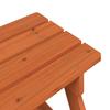 4 Child Picnic Table with Sun Umbrella Solid Pine Wood