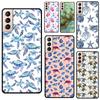 Cute Turtles Painted Phone Case For Samsung Galaxy S21 S22 Ultra Note 20 S8 S9 S10 Note 10 Plus S20 FE Fundas