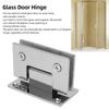 Bathroom Glass Door Hinge 90 Degree Stainless Steel Frameless Glass Door Hinge for 8-12mm Doors