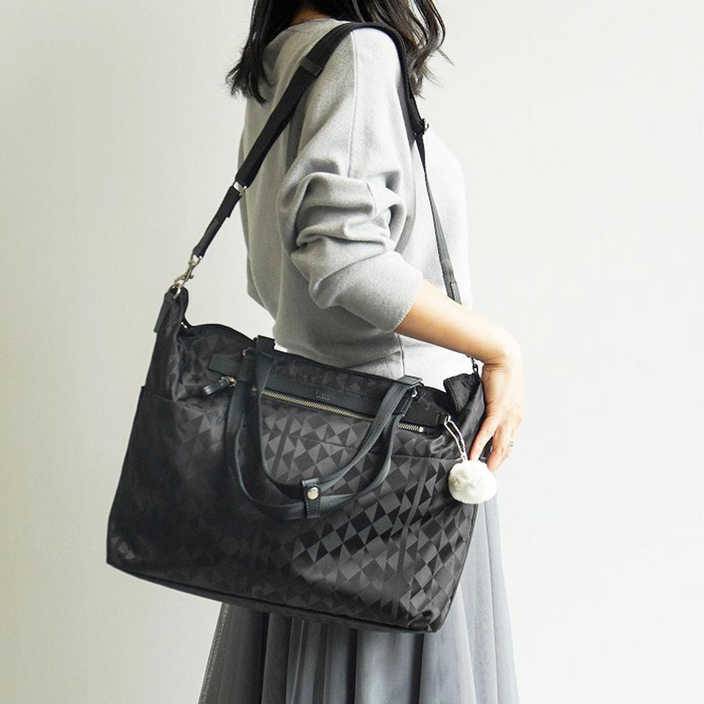 Boston Day Trip 1 Съемная сумка через плечо B4 Kanana Monogram 2nd Black [Kanana Project], - Ночная, Поясная, Сумка, Хранение, 67345, Женская