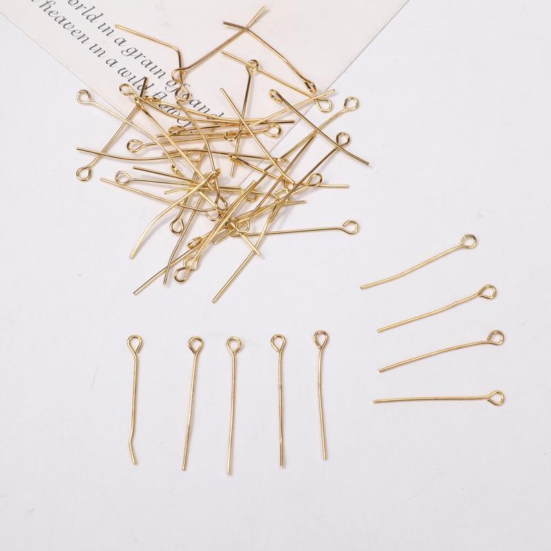 Игла на девять символов: Покрытые медью, сохраняющие цвет аксессуары для сережек, заколок и браслетов своими руками.