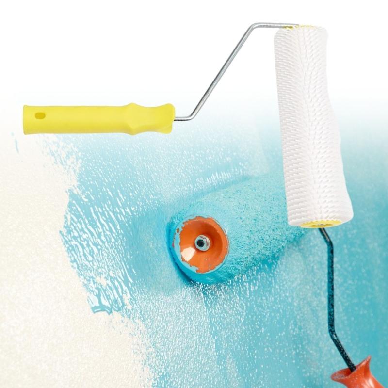 Professional Hand Spiked Roller Tool Defoaming Drum Brush for Epoxy Floor Paint Tool Defoaming Drum Brush Spikes Roller