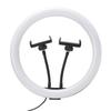 Etsumi VLOG LED Ring 30cm Outer with Smartphone 2 3 Color Compatible with Tripods and Light, 12-inch, Diameter, Holder, Lights, Modes, Dimmable,