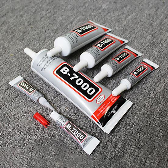 2Pcs B7000 Multi-purpose Glue Semi-fluid Strong Adhesive Waterproof Universal Glue DIY Jewelry Crafts for Metal