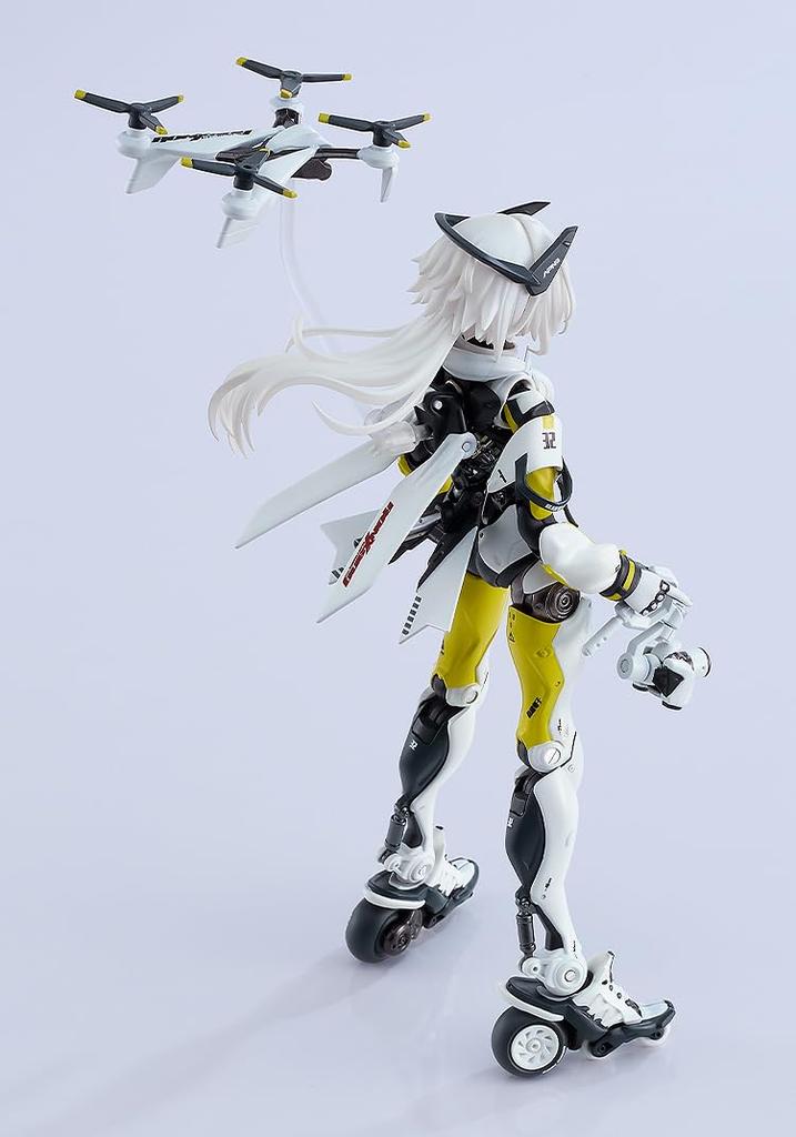 Max Factory Girl Engine MOTORED CYBORG RUNNER SSX 155ar Пластиковая Окрашенная Готовая Фигурка "KINETIC ASH" Немасштабная & Литой Металл