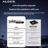 ALOCS Газовая печь Outdoor Camping 3200W Split - медная горелка, 320 г, сверхлегкая для высокогорного кемпинга/походов