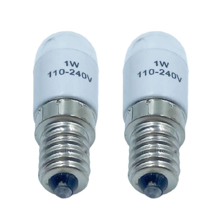 2Pcs Sewing Machine LED Bulb Small Pygmy Bulbs Small Screw Bulb Sewing Machine Lighting Accessory for Crafting