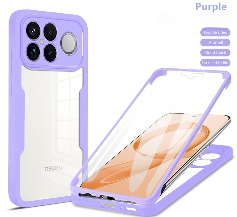 360 Полностью защитный противоударный чехол для телефона Xiaomi Poco F8 Pro F8 Ultra Чехол Мягкий силиконовый бампер Чехол для PocoF8Pro PocoF8Ultra 5G